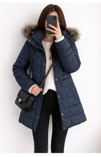 Superdry Navy Glacier Longline