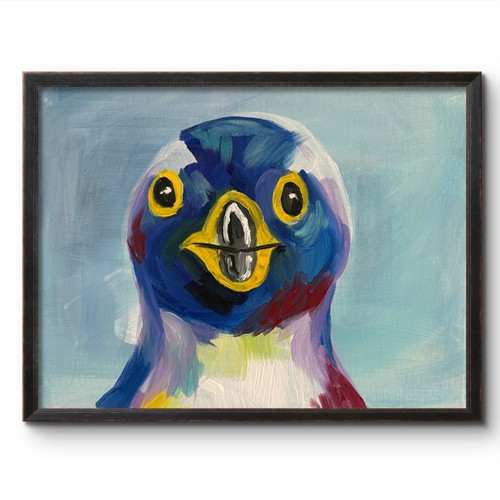 Arctic penguin expressionism - arctic,
