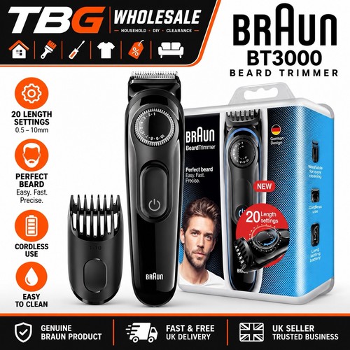 Braun bt3000 beard trimmer - braun,