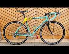 2 BIANCHI DOWNTUBE DECALS