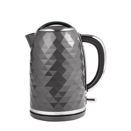 Grey electric kettle 3kw - electric, 1.7l