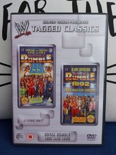 WWE Tagged Classics - Royal Rumble 1991 And 1992 - DVD - R2 - RARE!