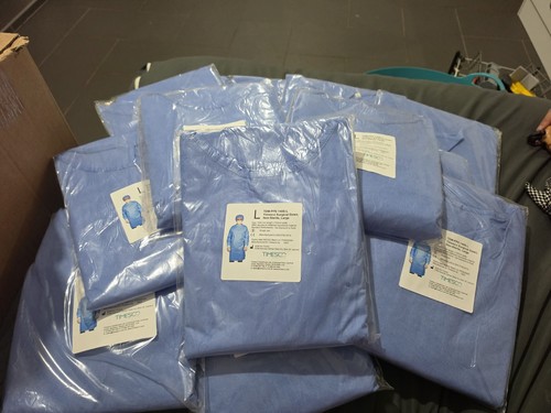 Timesco surgical gown non - surgical,