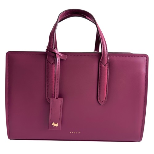 Radley handbag merlot leather - handbag,