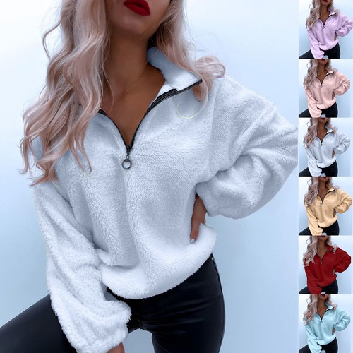 Women sweatshirt zip - sweatshirt, up