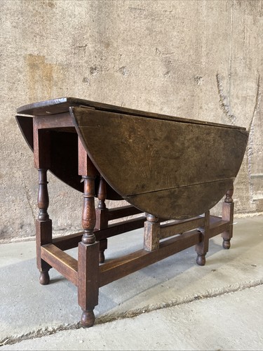 Antique drop leaf dining - antique, table