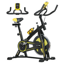 Yellow Indoor Exercise Bike