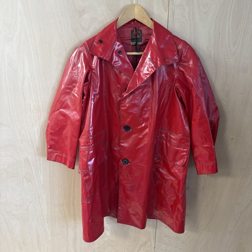 Vintage yarmouth oilskin red - vintage,