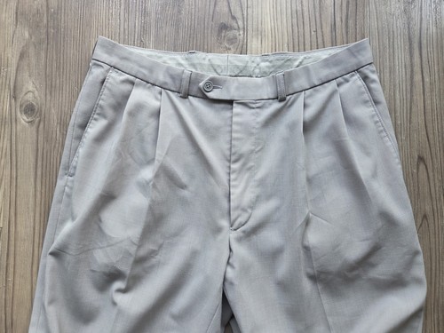 Dark taupe beige trousers - m&s,