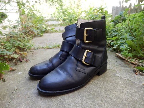 Boden black leather - boden,