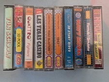 10x amstrad cpc 464 664 6128 tapes games bundle