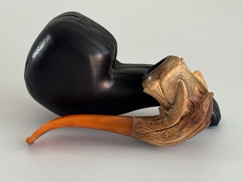 Vintage carved meerschaum - vintage,