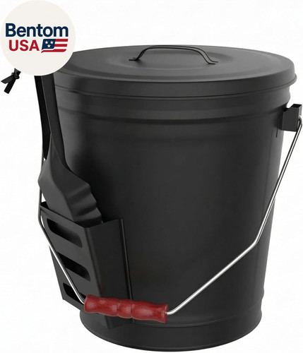 Gallon black ash bucket - gallon,