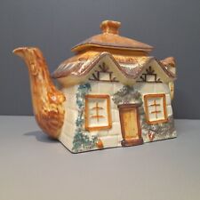 Thatched Cottage Teapot Keele Street Pottery England Cottageware Tea Pot