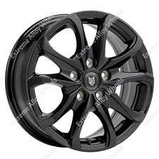 16" Black Opus 2 Alloy Wheels Fi Vauxhall Vivaro Vans 2014   2019 5x114 Pcd Only