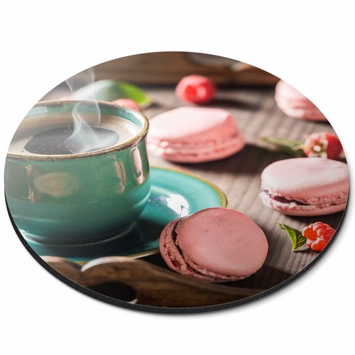 Round mouse mat coffee - mouse,