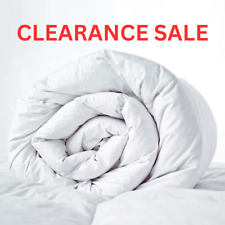 SINGLE Duvet Quilt Slight Second Hollowfibre - NO HOLES - ANY TOG £8.99 -