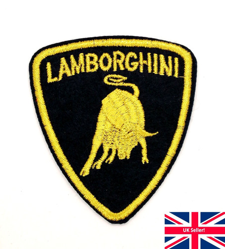 Iron sew lamborghini patch - sew,