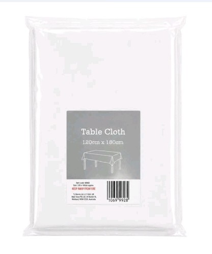 Linen feel table cloth - table,