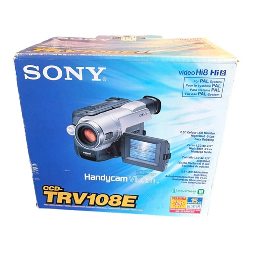 Sony ccd trv108e hi8 handycam - ccd-trv108e,