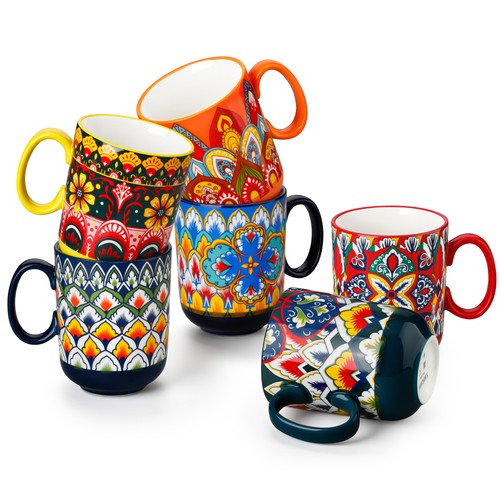 Vancasso bohe ceramic coffee - ceramic,