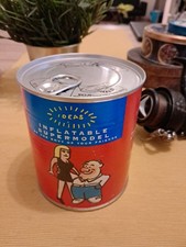 Vtg 1998 Inflatable Supermodel in a Can Blow Up Doll 20" H Novelty Gag Item