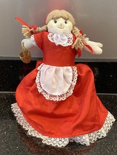 Topsy Turvy Vintage 3-in-1 Rag Doll Little Red Riding Hood/Grandma/Wolf
