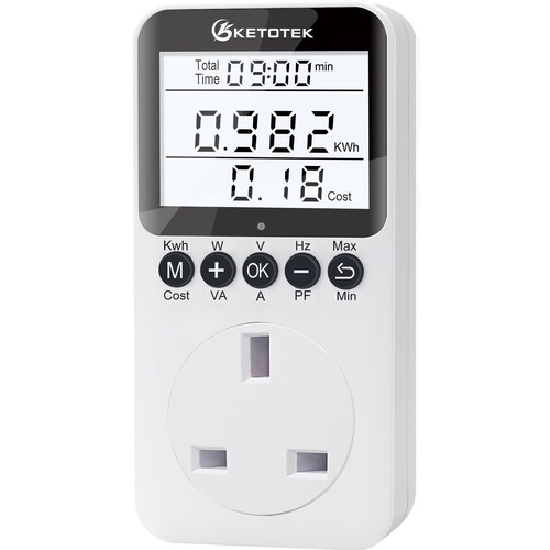 Ketotek power meter - meter, plug