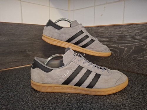 Adidas hamburg grey suede - hamburg,