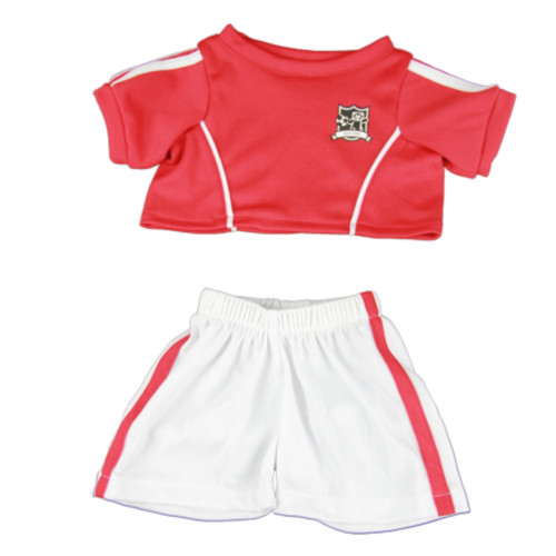 Teddy bear clothes red - teddy,