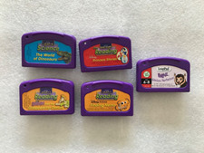 Bundle of LeapFrog LeapPad Learning Reading Games Cartridges x 5