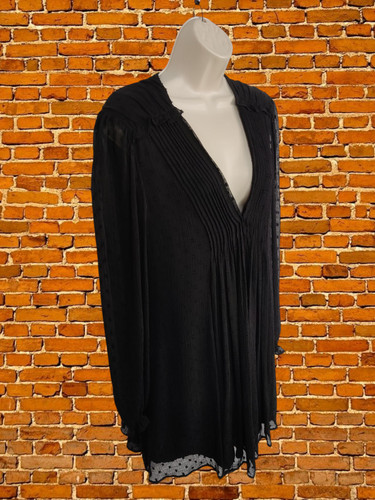 Zara black dress large - black, womens