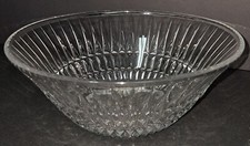 Fostoria Glass Clear Leded Crystal Serving Bowl, 9" dia. 3 3/8 tall