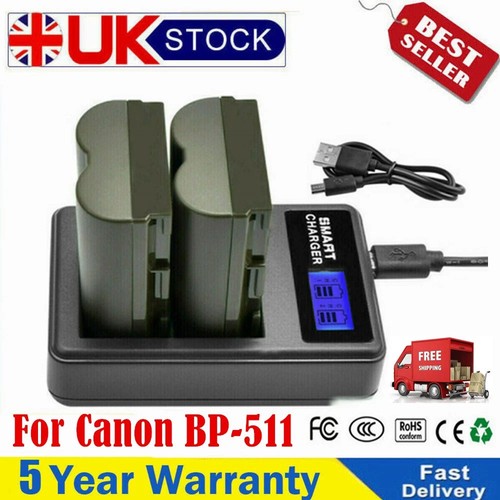 2200mah 511 battery dual - 2x, bp-511