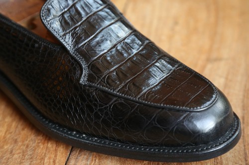 Tricker black crocodile - tricker's,