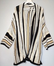 MarlaWynne Striped Open Front
