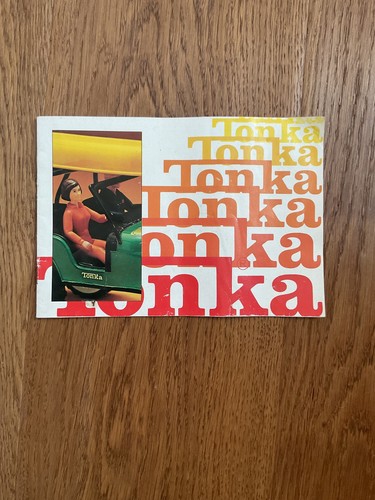 Tonka toy look book - toy,