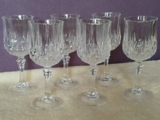 6 x Cristal D’arques