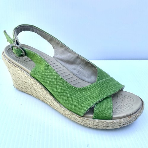 Crocs green espadrille - green,