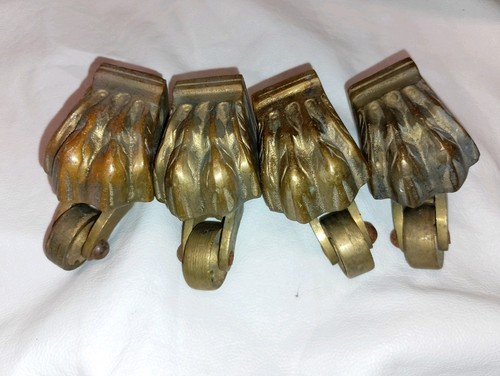 Antique brass lion - antique,