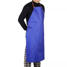 Heavy Duty Waterproof PVC Apron Adult Butchers Kitchen Chef Plastic Full Apron