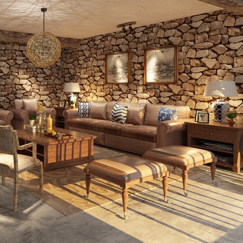 Stone effect vinyl - stone,