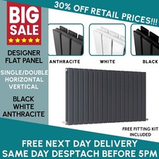 Horizontal Vertical Designer Radiator Oval Column Flat Panel Central Heating