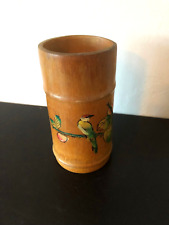 Vintage Oriental wooden tea
