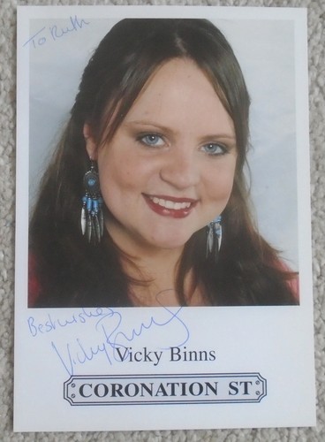Vicky binns coronation - vicky,