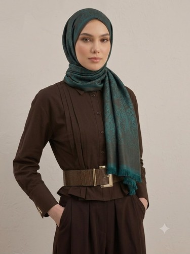 Turkish silk scarf hijab - silk,