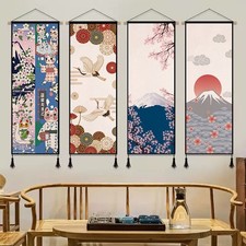 Japanese Printed Tapestry Wall