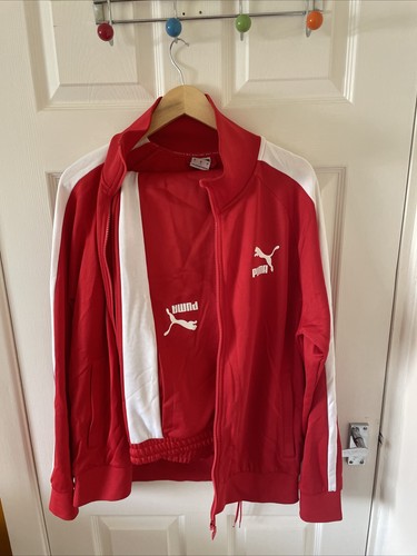 Puma full red tracksuit - red,