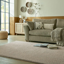 Dunelm Snuggle Washable Rug -