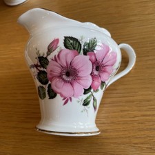 Aynsley Corset ‘Wild Pink Roses’ Milk Jug 10cm height 